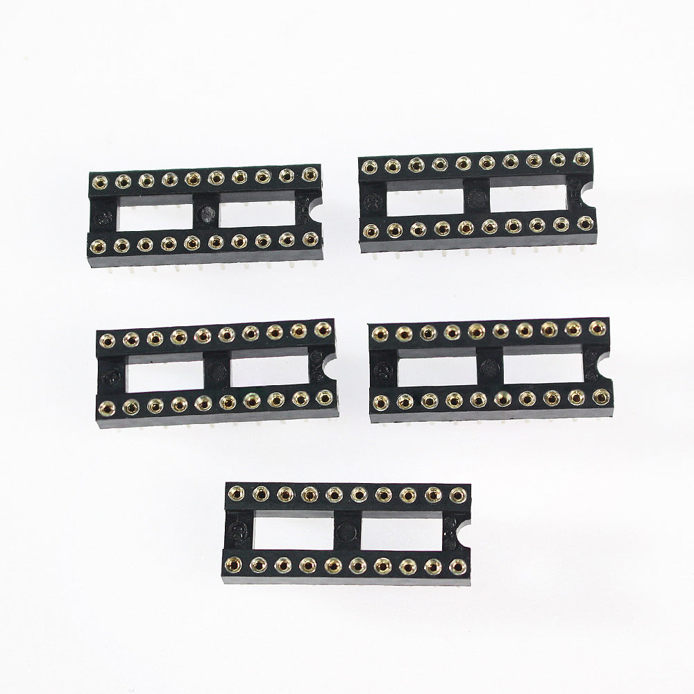 Fulabs 10pcs IC Socket Adapter  DIP-8 DIP-14 DIP-16 DIP-18