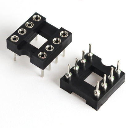 Fulabs 10pcs IC Socket Adapter  DIP-8 DIP-14 DIP-16 DIP-18