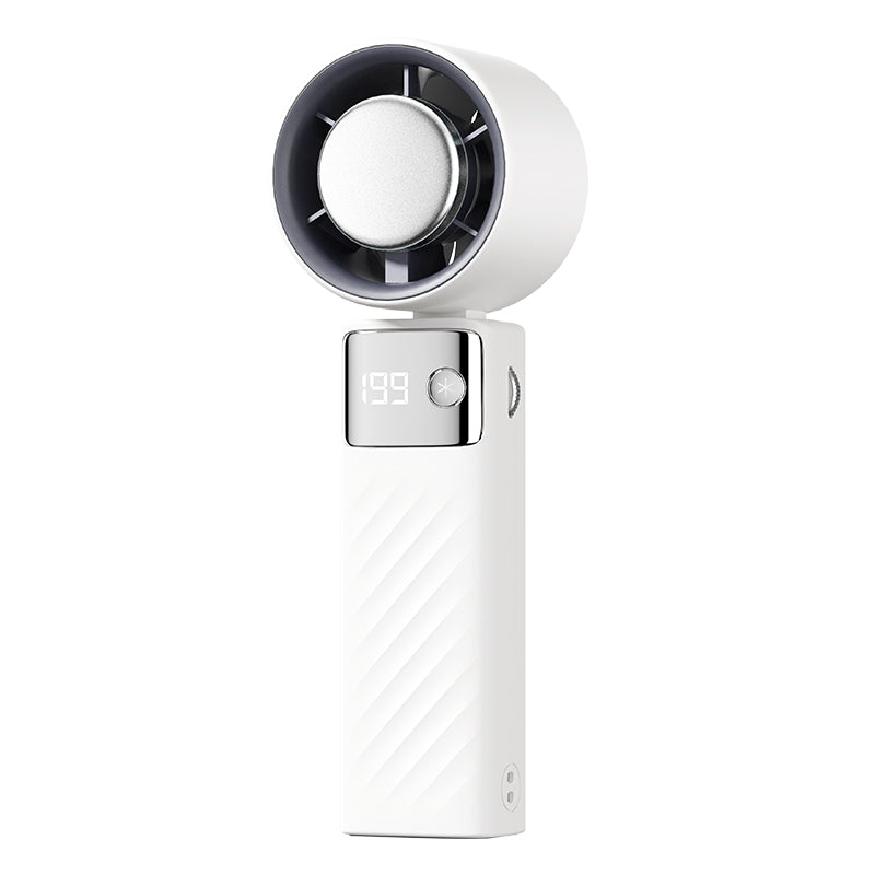 199-speed semiconductor cooling USB small fan 4000mah ultra-long battery life foldable with lanyard