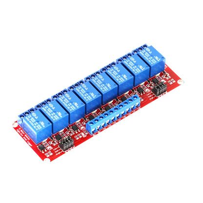 5V 12V  24V 1 2 4 6 8 Way Channel Relay Module High or low level with Optocoupler  AC 240V DC 30V for Arduino