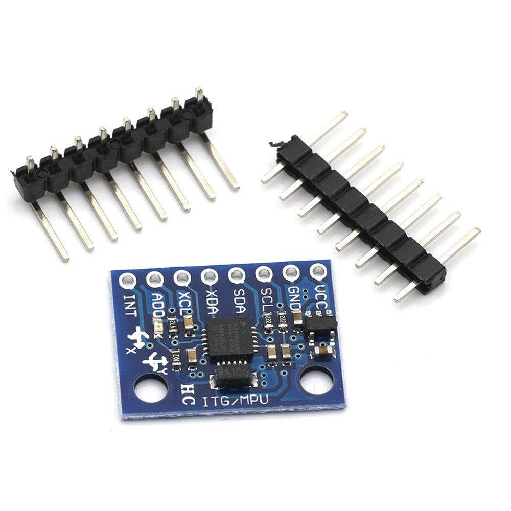 IIC I2C GY-521 MPU-6050 MPU6050 3 Axis Analog Gyroscope Sensors+3 Axis Accelerometer Module for With Pins 3-5V DC