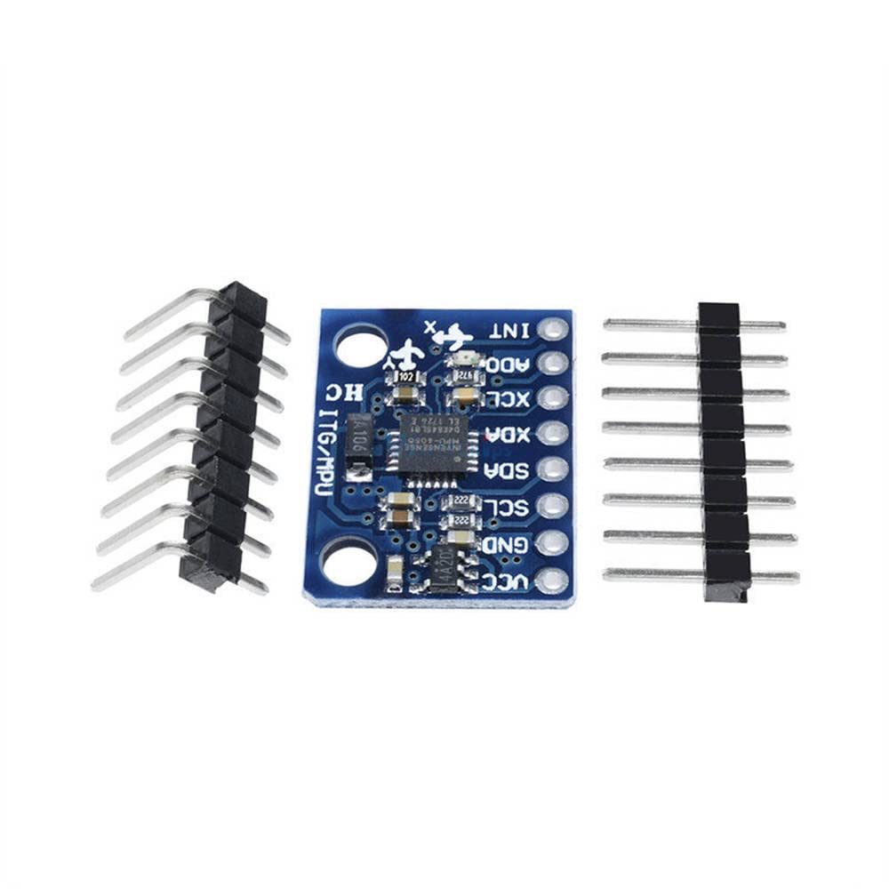 IIC I2C GY-521 MPU-6050 MPU6050 3 Axis Analog Gyroscope Sensors+3 Axis Accelerometer Module for With Pins 3-5V DC