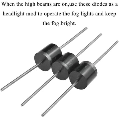 10pcs/set Rectifier Diode 10A10 6A10 20A10AMP SILICON RECTIFIERS Rectifier Diode R-6