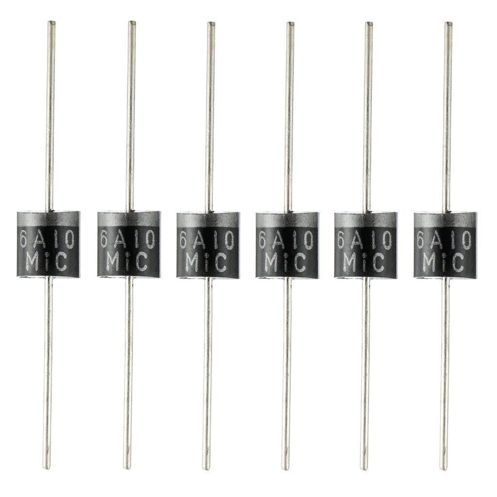 10pcs/set Rectifier Diode 10A10 6A10 20A10AMP SILICON RECTIFIERS Rectifier Diode R-6