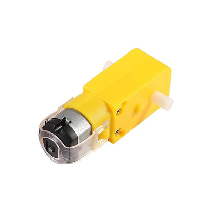 Yellow DC TT Gear Geared Motor and Wheel (Smart Car Robot Gear) Blue full metal double shaft