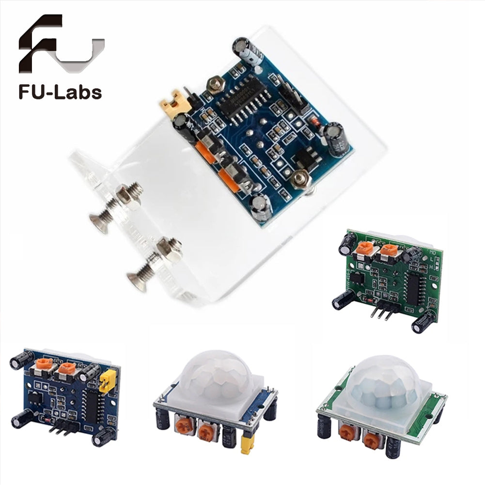 Green/blue HC-SR501 Acrylic stand Adjust IR Pyroelectric Motion Sensor Module For Arduino For Raspberry Pi Kits