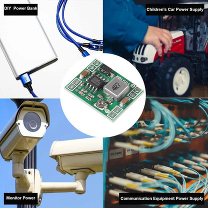 MP1584EN Regulator, Mini Voltage Reducer DC to DC 3A Step Down Adjustable Buck Converter Board Transformer Power Supply Module 24V to 12V 9V 5V 3V