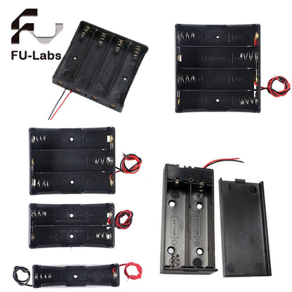 18650 Battery Holder Socket with Wire Multiply Size Options 18650 Series and Parallel Battery Holder Socket