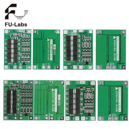 3S/4S 40A 60A Li-ion Lithium Battery Charger Protection Board 18650 BMS For Drill Motor 11.1V 12.6V/14.8V 16.8V Enhance/Balance