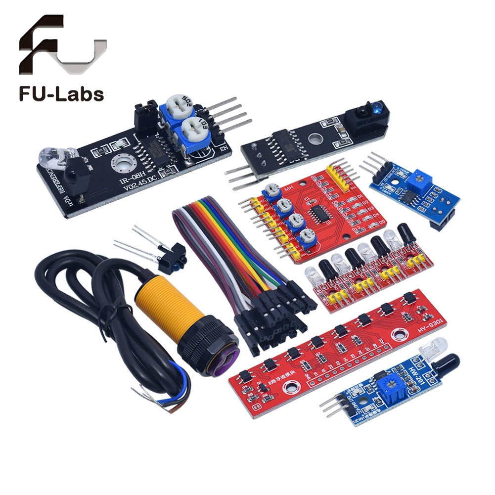 Infrared IR Line Tracing Obstacle Avoidance For Sensor Module Infrared IR Proximity Sensor module for Arduino Raspberry Pi