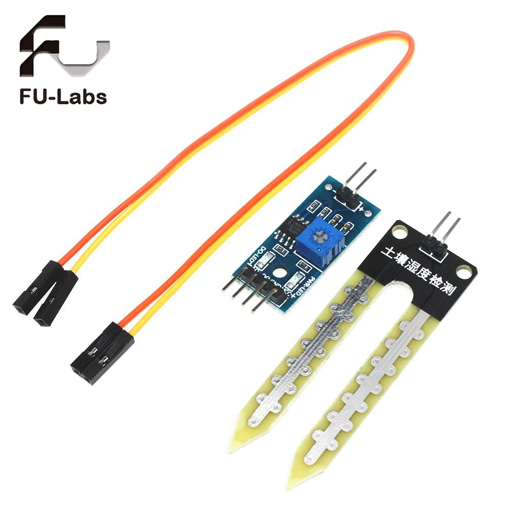 Soil Moisture Sensor Module for Arduino and Raspberry Pi – Fu-labs