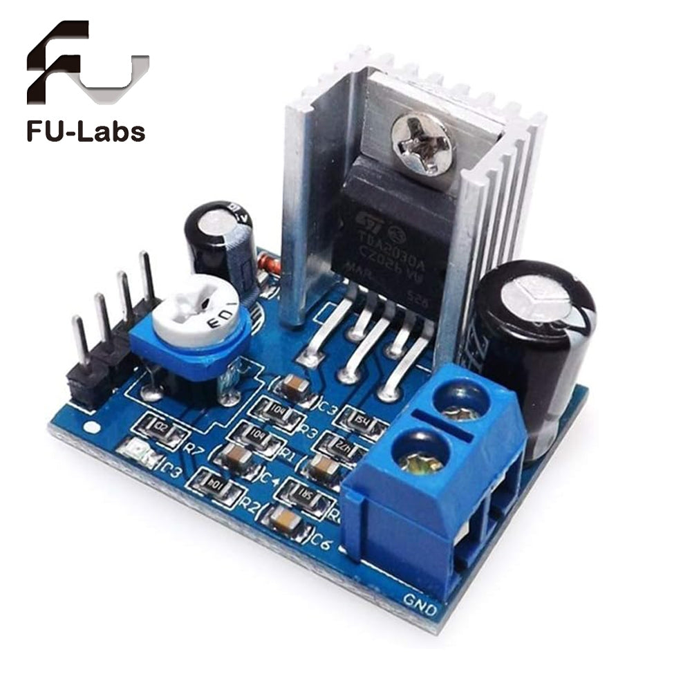 Audio Amplifier Board Module TDA2030 TDA2030A 6-12V 18W Single Amp Power Supply