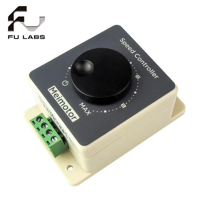 10A 12V/24V/36V/48V PWM DC Motor Governor High Power Waterproof DC Drive Speed Controller Module