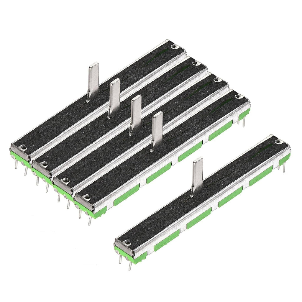 2piece 75mm A10K (A103) potentiometer 8-pin Two channel mixer fader 15mm