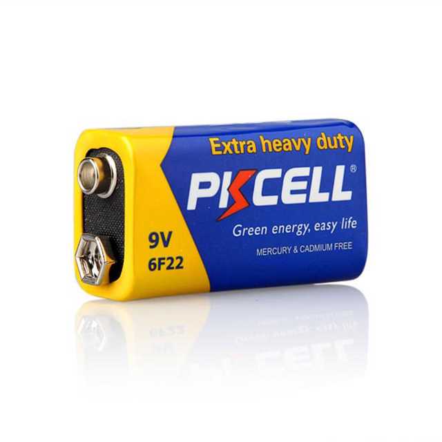 PKCELL 9V 6F22 battery for Toys, Power Tools, Home Appliances
