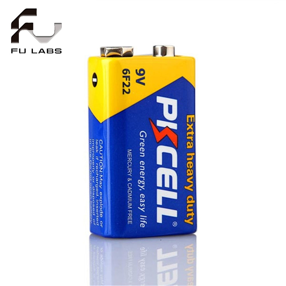PKCELL 9V 6F22 battery for Toys, Power Tools, Home Appliances