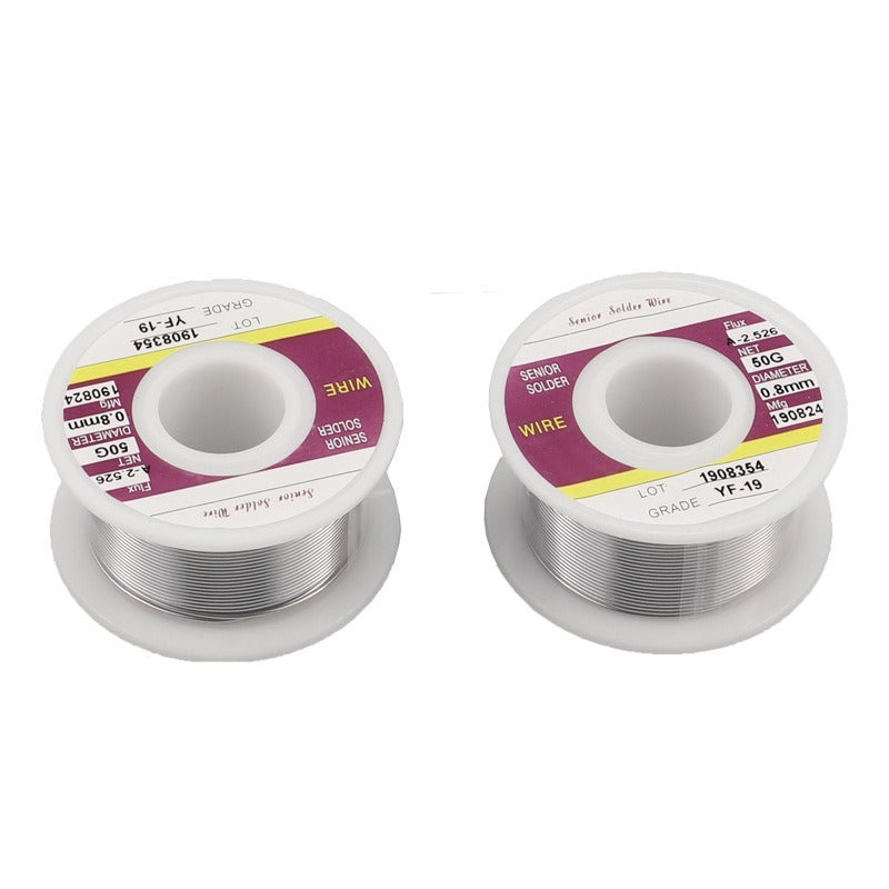 High quality 0.8mm 1.0mm solder wire 50g 100g leaded Sn60Pb40