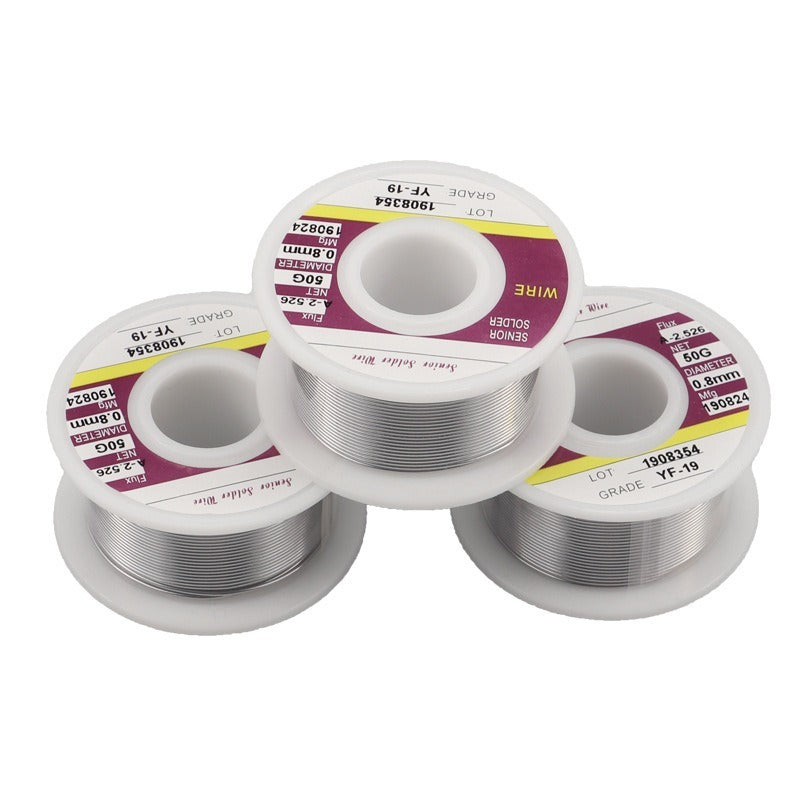 High quality 0.8mm 1.0mm solder wire 50g 100g leaded Sn60Pb40