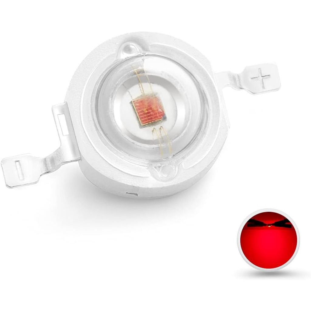 10Pcs 1W 3W high power lamp beads LED light emitting diodes white warm white red yellow green blue pink lamp beads