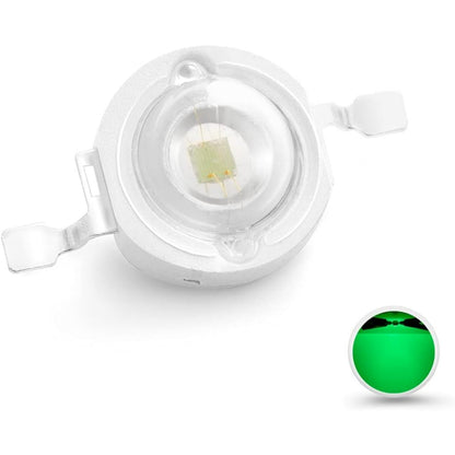 10Pcs 1W 3W high power lamp beads LED light emitting diodes white warm white red yellow green blue pink lamp beads