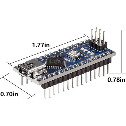 nano V3.0 ATMEGA328P improved board solderless board soldered board micro mini type-c interface