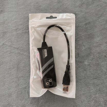 USB 3.0 Gigabit LAN Driverless USB to RJ45 Cable Converter 10/100/1000 Mbps Gigabit for PC/Laptop