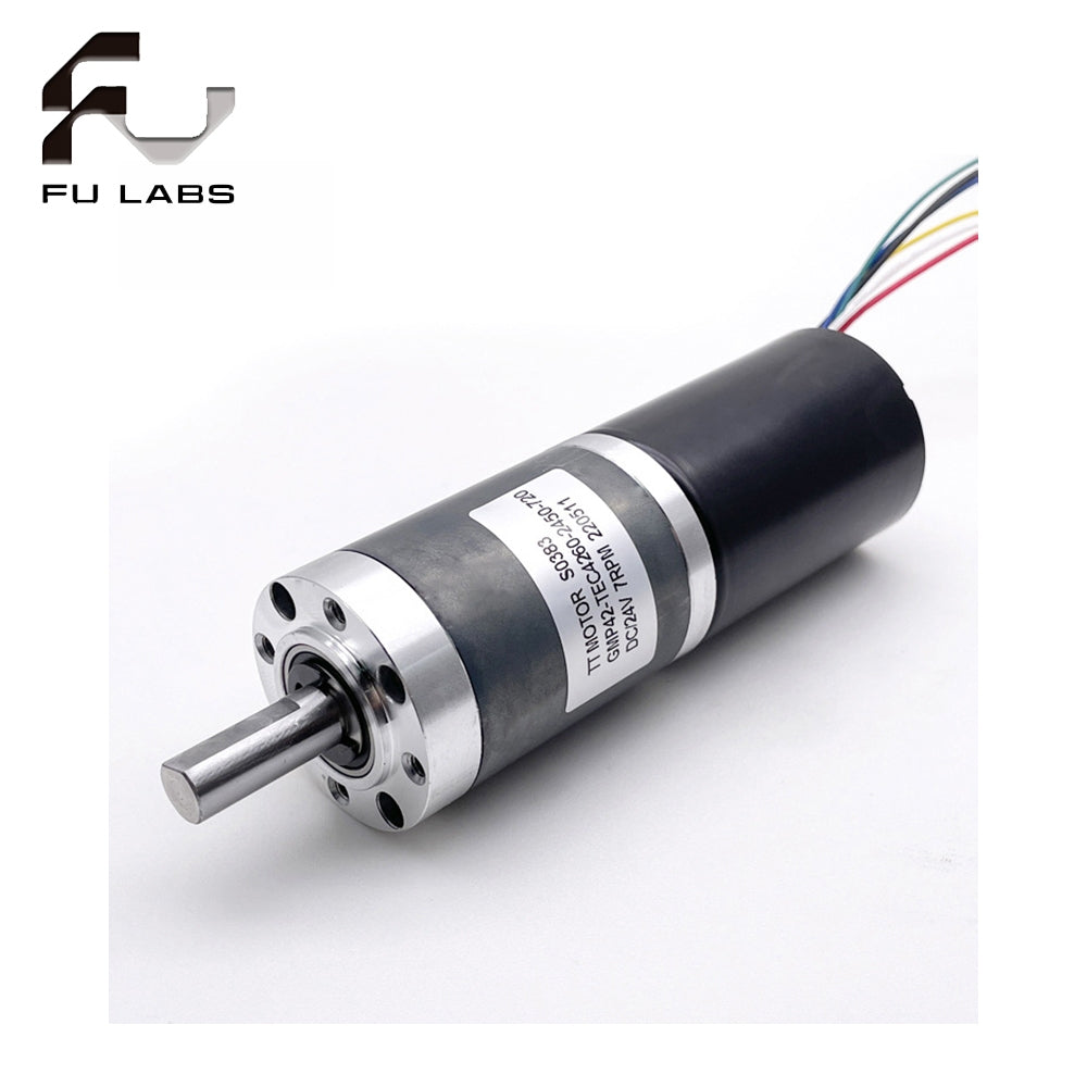 42mm DC Planetary Gear Motor  24V 180RPM