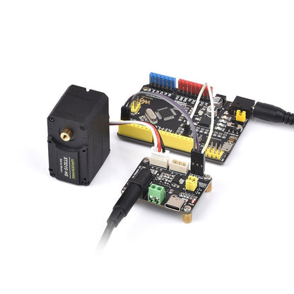 Raspberry Pi Serial Bus Servo Driver Board, Integrates Servo Power Supply