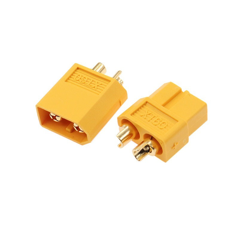 Amass XT60 Connector with Cable - High-Current Gold-Plated Charging Plug for RC LiPo Batteries