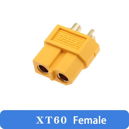 Amass XT60 Connector with Cable - High-Current Gold-Plated Charging Plug for RC LiPo Batteries