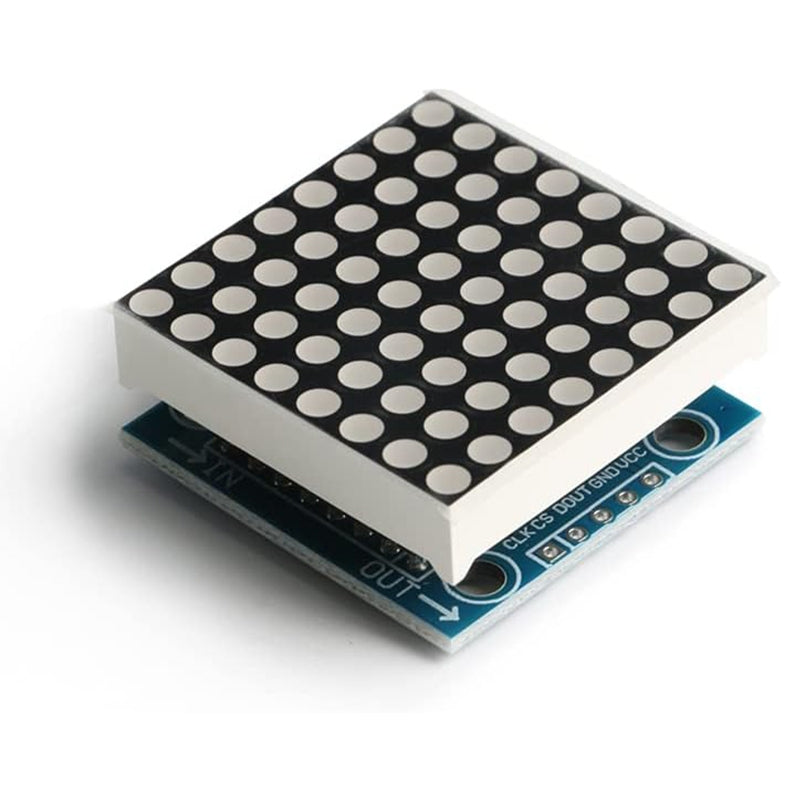 MAX7219 Dot Matrix Module MCU Control Driver LED Display Module Red Light Green Light Blue Light