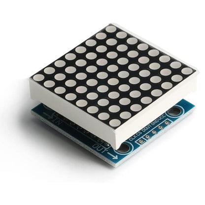 MAX7219 Dot Matrix Module MCU Control Driver LED Display Module Red Light Green Light Blue Light