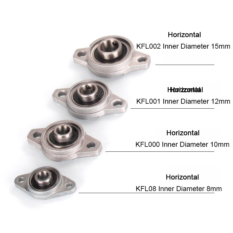 KFL08-KFL005 Pillow Block Bearing Zinc Alloy Insert Linear Bearing Shaft