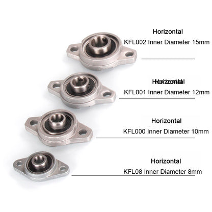 KFL08-KFL005 Pillow Block Bearing Zinc Alloy Insert Linear Bearing Shaft