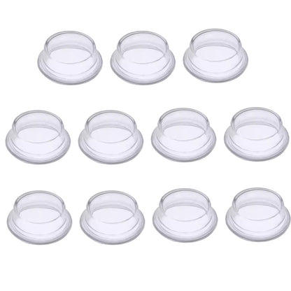 10 Pcs Round Snap Boat Rocker Switch Red Black White 20MM ON/Off Round Rocker Toggle Switch 6A/250VAC 10A 125VAC Plastic Push Button Switch KCD1-105