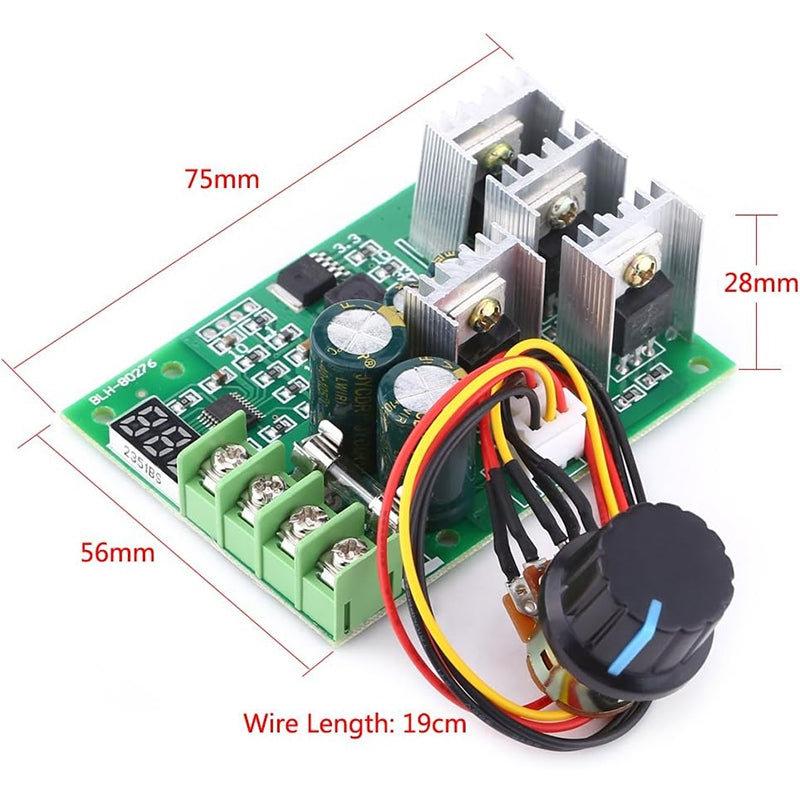DC 6-60V 30A PWM DC Motor Speed Controller