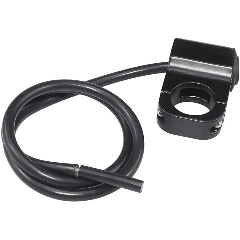 Universal 3-Wire Motorcycle Light Switch (Left/Right Handlebar Compatible) - High-Quality Waterproof Aluminum Alloy Switch