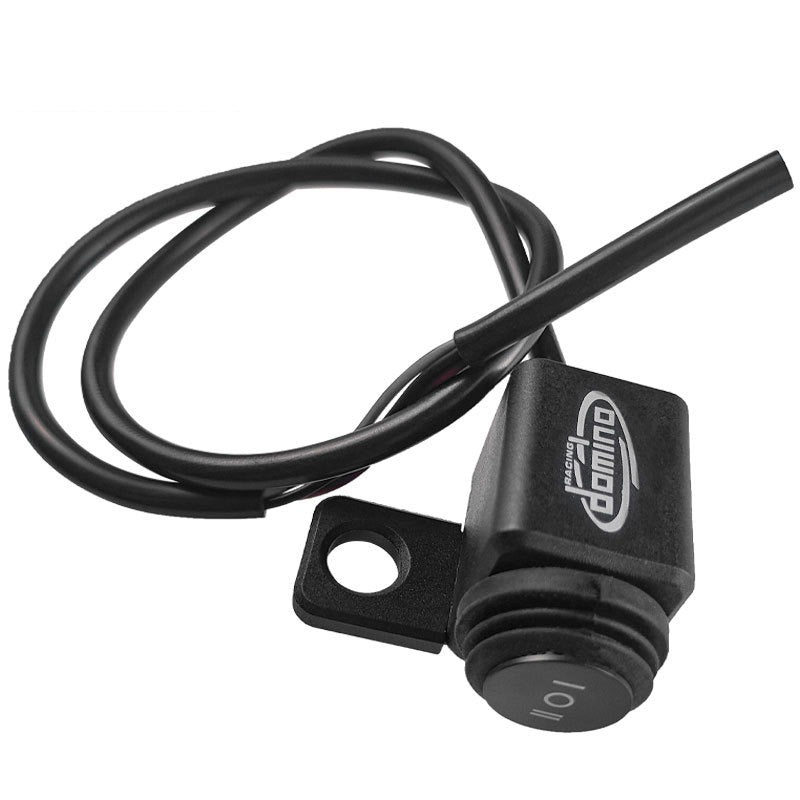 Universal 3-Wire Motorcycle Light Switch (Left/Right Handlebar Compatible) - High-Quality Waterproof Aluminum Alloy Switch