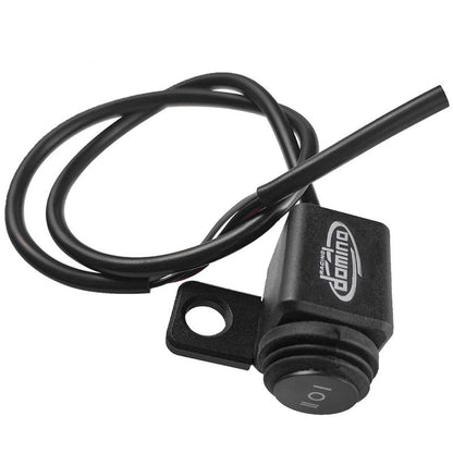 Universal 3-Wire Motorcycle Light Switch (Left/Right Handlebar Compatible) - High-Quality Waterproof Aluminum Alloy Switch