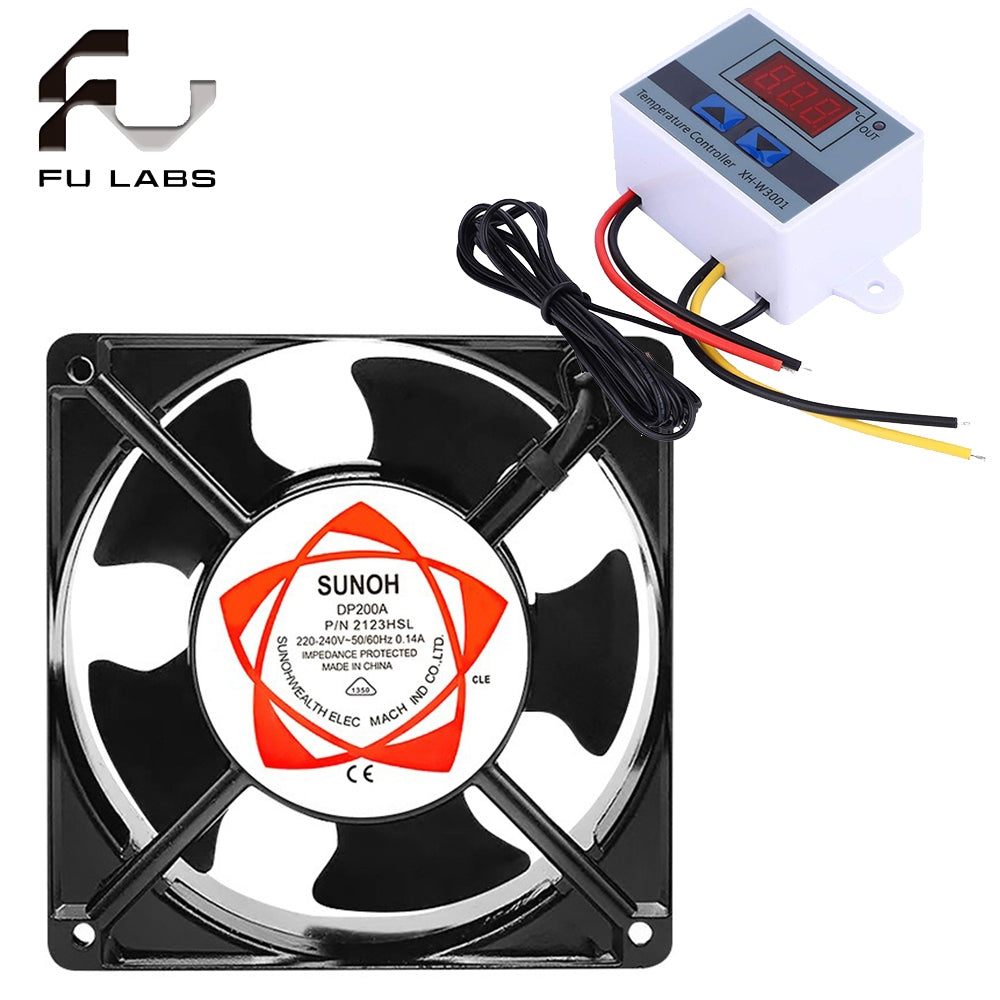 XH-W3001 220V Incubator Multifunction Digital Temperature Controller 1500W Thermostat Control Switch