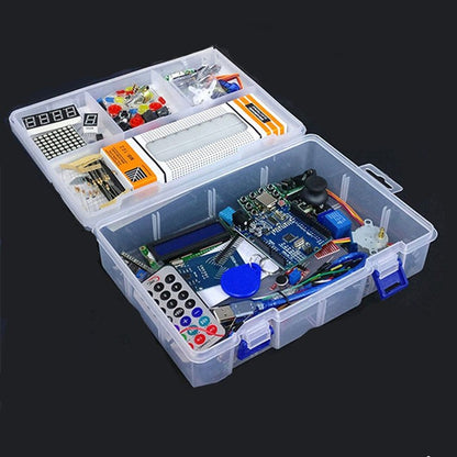 For Arduino UNO R3 RFID Starter Kit Upgraded Version Learning Suite LCD 1602 With Retail Box CH340 2560 R3 kit