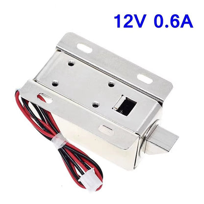 Solenoid Lock 12V DC Practical Safety Electromagnetic Solenoid Lock for Cabinet Door Drawer