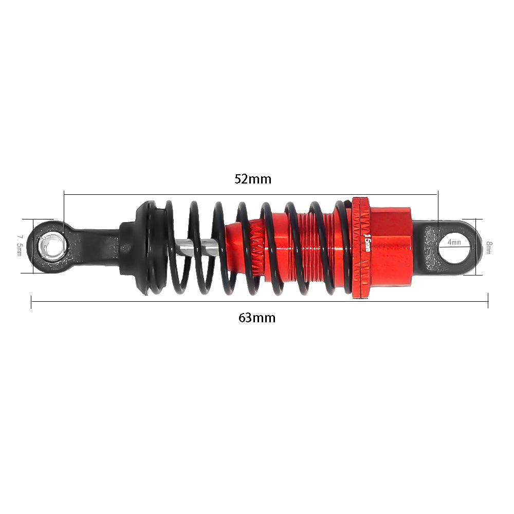 2Pcs Aluminum Shock Absorber Assembled For 1/18 WLtoys A959 RC Car A969 A979 K929 A949-55 Upgrade Parts