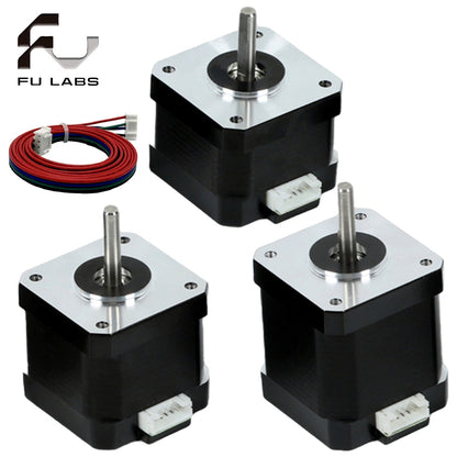 Stepper Nema 17 Bipolar 42mm Motor 42*34 42*40 42*48 for 3D printing
