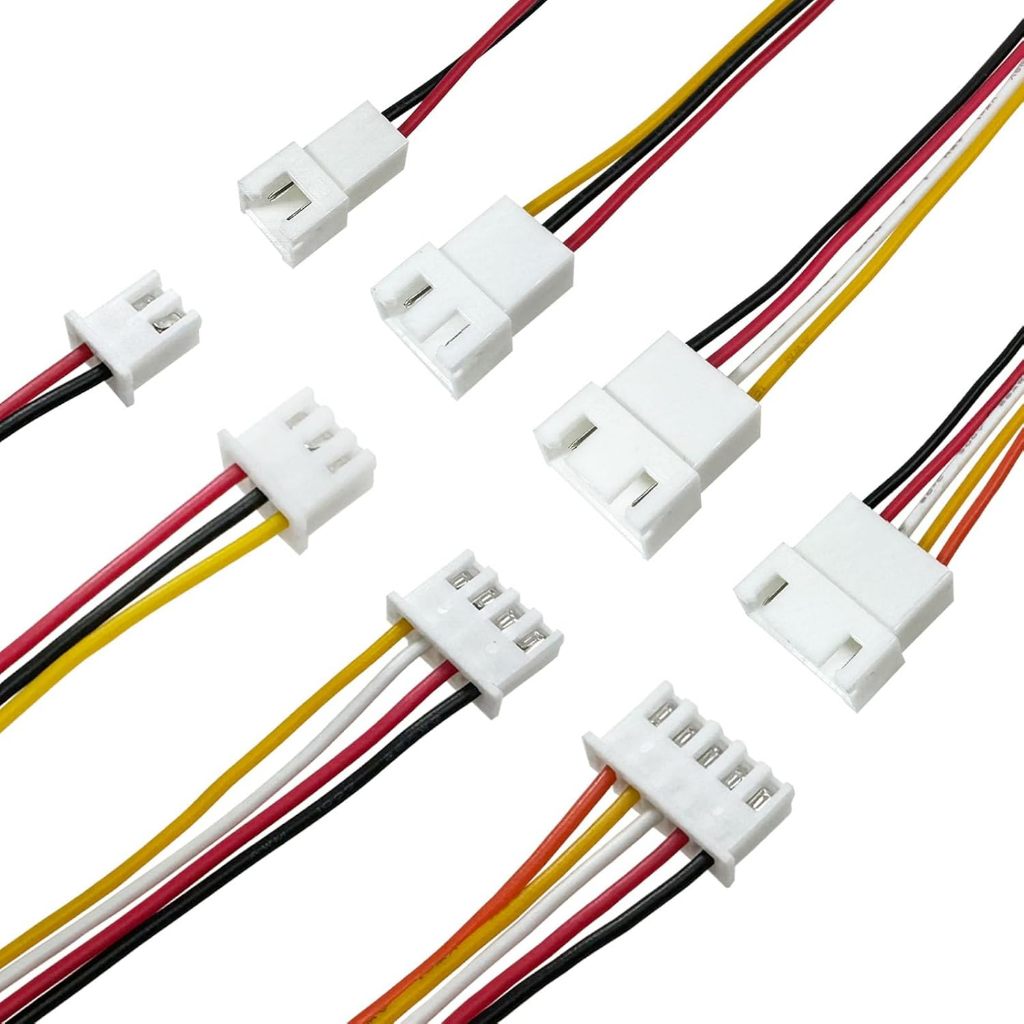 Fulabs 5pcs/lot 20cm 26AWG Lipo Balance Wire Extension Charged Cable Lead Cord for RC Lipo Battery charger 2S 3S 4S 5S 6S