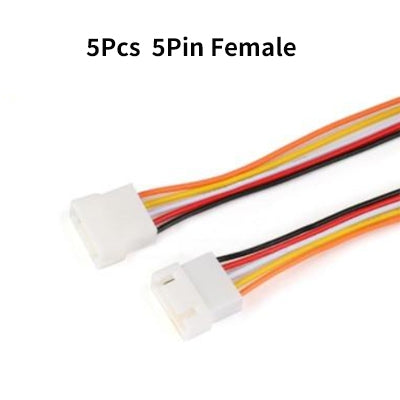 Fulabs 5pcs/lot 20cm 26AWG Lipo Balance Wire Extension Charged Cable Lead Cord for RC Lipo Battery charger 2S 3S 4S 5S 6S