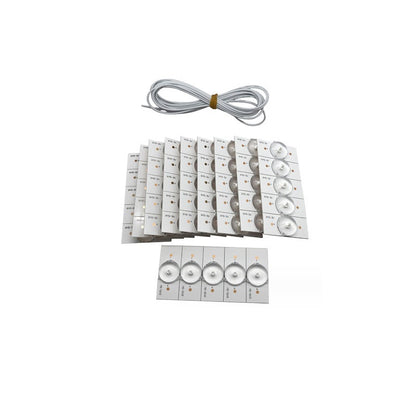 Fulabs 5Pcs 3v 6v 32-65'' LED TV Backlight Replacement SMD Lamp Beads
