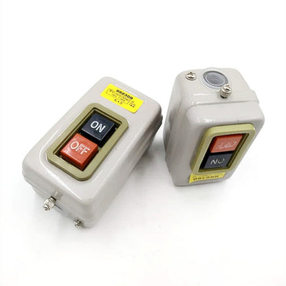 1pcs Start Stop Push Button Switch On/Off 10A (BS211B) 15A (BS216B) for Power Tools