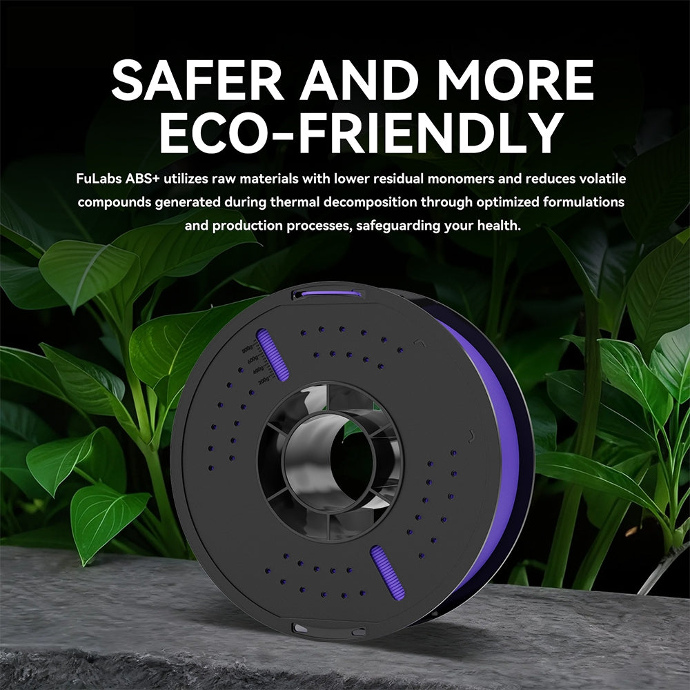 FULABS Filament ABS+ Filaments 3D Printer Filament 1.75mm 1KG Spool Heat Resistant Material