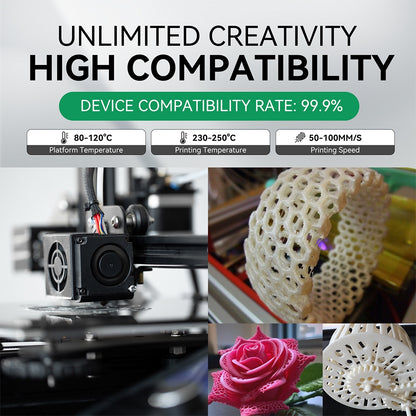 FULABS Filament PETG Pro Filaments 3D Printer Filament 1.75mm 1KG Spool Material